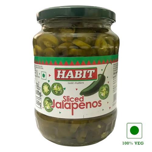 HABIT SLICED JALAPENOS 680g